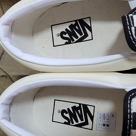 NWT- Vans ‘Off the Wall’ Classic Checker Slip-on Sneaker - Picture 7 of 10